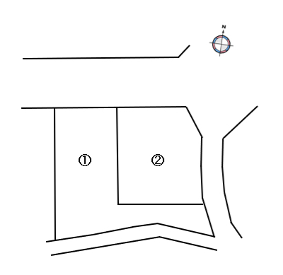 伊勢崎市日乃出町　全2区画売土地①区画