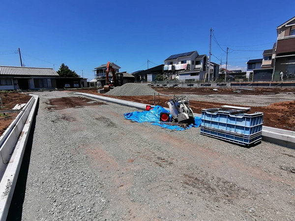 伊勢崎市田部井町　全6区画分譲地③区画