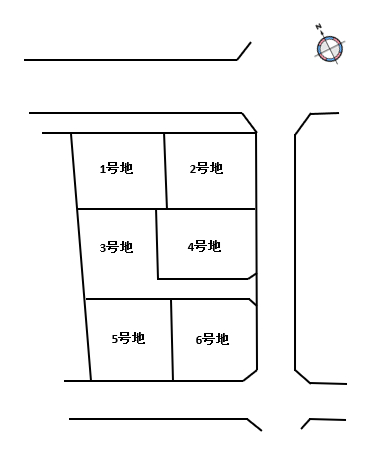 伊勢崎市宮子町分譲地≪全6区画》_画像1